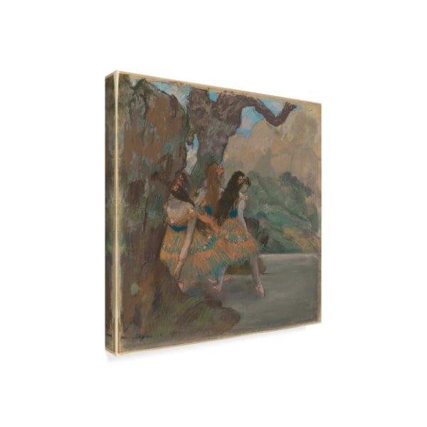 Edgar Degas 'The Ballet Dancers' Canvas Art,24x24